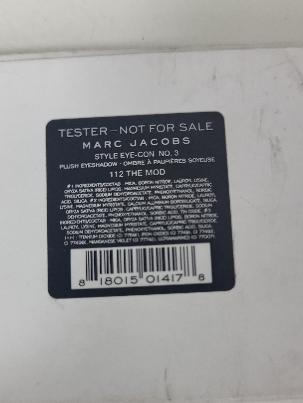 Marc Jacob tester Neutral Trio Eyeshadow The Mod - Picture 4 of 4